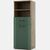 Тумба «Монреаль» 1Д1Я КМК 0986.4, дуб канзас/зеленый матовый | Интернет магазин мебели и декора LifeDekor