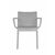 Стул Turn, серый пластик с подлокотниками, изображение 2 | Интернет магазин мебели и декора LifeDekor