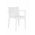 Стул Turn, белый пластик с подлокотниками | Интернет магазин мебели и декора LifeDekor