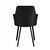 Стул DikLine 345 K21 черный, ножки черные, изображение 4 | Интернет магазин мебели и декора LifeDekor