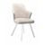 Стул DikLine 345 C103 крем, ножки белые | Интернет магазин мебели и декора LifeDekor