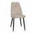 Стул DikLine 326 B03 BEIGE, ножки черные | Интернет магазин мебели и декора LifeDekor