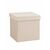 Пуф складной с ящиком Store Square бежевый | Интернет магазин мебели и декора LifeDekor