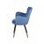 Стул с подлокотниками King, бархат синий 29, изображение 3 | Интернет магазин мебели и декора LifeDekor