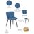 Стул Victory синий, изображение 9 | Интернет магазин мебели и декора LifeDekor