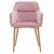 Стул Rome пудровый, изображение 2 | Интернет магазин мебели и декора LifeDekor
