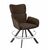 Стул DikLine 501 поворотный SB3 шоколад, ножки черные | Интернет магазин мебели и декора LifeDekor