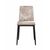 Стул DikLine 270 M02 бежевый, ножки черные, изображение 2 | Интернет магазин мебели и декора LifeDekor