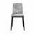 Стул DikLine 270 M13 светло-серый, ножки черные, изображение 2 | Интернет магазин мебели и декора LifeDekor