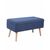 Банкетка Сторми с ящиком темно-синий | Интернет магазин мебели и декора LifeDekor