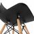 Стул Eames Waffle чёрный, изображение 6 | Интернет магазин мебели и декора LifeDekor