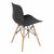 Стул Eames Waffle чёрный, изображение 3 | Интернет магазин мебели и декора LifeDekor