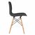Стул Eames Waffle чёрный, изображение 2 | Интернет магазин мебели и декора LifeDekor