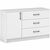 Комод «Чикаго» 1д3ящ, белый | Интернет магазин мебели и декора LifeDekor