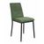 Стул DikLine 270 SB1 зеленый, ножки черные | Интернет магазин мебели и декора LifeDekor