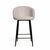 Стул полубарный Vito поворотный на 360 градусов, букле серый, изображение 2 | Интернет магазин мебели и декора LifeDekor