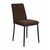 Стул DikLine 270 SB3 шоколад, ножки черные | Интернет магазин мебели и декора LifeDekor