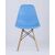 Стул Eames Style DSW голубой (разборный каркас), изображение 5 | Интернет магазин мебели и декора LifeDekor