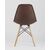 Стул Eames Style DSW коричневый (разборный каркас), изображение 7 | Интернет магазин мебели и декора LifeDekor