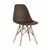 Стул Eames Style DSW коричневый (разборный каркас) | Интернет магазин мебели и декора LifeDekor