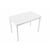 Стол DikLine LK90 Керамика Mono white (белый матовый) /подстолье белое/опоры белые, изображение 3 | Интернет магазин мебели и декора LifeDekor