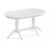 Стол деревянный Эритрин овальный белый | Интернет магазин мебели и декора LifeDekor