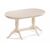 Стол деревянный Эритрин овальный бежевый | Интернет магазин мебели и декора LifeDekor