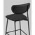Стул барный Minnie чёрный, изображение 7 | Интернет магазин мебели и декора LifeDekor
