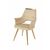 Стул обеденный Бланш BS2348-BG, бежевый | Интернет магазин мебели и декора LifeDekor