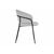 Стул на металлокаркасе Лео серый brendy monsoon 22 / капучино, изображение 2 | Интернет магазин мебели и декора LifeDekor