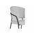 Стул на металлокаркасе Лео серый brendy monsoon 22 / капучино, изображение 6 | Интернет магазин мебели и декора LifeDekor