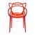 Стул Masters прозрачный красный, изображение 2 | Интернет магазин мебели и декора LifeDekor