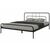 Кровать МОДЕНА 140, чёрный, изображение 5 | Интернет магазин мебели и декора LifeDekor