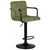 Стул барный DOBRIN KRUGER ARM BLACK, зеленый вельвет (LAR-E2041-7), Вариант: зеленый вельвет (LAR-E2041-7), изображение 2 | Интернет магазин мебели и декора LifeDekor