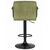 Стул барный DOBRIN KRUGER ARM BLACK, зеленый вельвет (LAR-E2041-7), Вариант: зеленый вельвет (LAR-E2041-7), изображение 5 | Интернет магазин мебели и декора LifeDekor