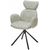Стул VARDY 360 град.поворот. Brego-31 Бежевый, ткань/ 7525-01 Бежевый, велюр/Черный, ®DISAUR | Интернет магазин мебели и декора LifeDekor