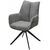 Стул PONTUS 360 град. поворот. KN01-03 Серый/ BZ1046-02 Темно-серый/ Черный, ®DISAUR | Интернет магазин мебели и декора LifeDekor