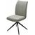 Стул YOHAN 360 град. поворот. KN01-04 Светло-серый, ткань / Черный, ®DISAUR | Интернет магазин мебели и декора LifeDekor