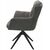 Стул GARLAND 360 град. поворот. HAGA-16 Серый, ткань/ GINO-457 Серый, ткань/ Черный, ®DISAUR, изображение 7 | Интернет магазин мебели и декора LifeDekor