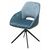 Стул BERRIES 360 град. Синий Loris-37, велюр/ темно-синий 7525-56, велюр/ черный каркас, DISAUR | Интернет магазин мебели и декора LifeDekor