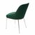 Кресло Etna зеленое, основание хром, изображение 3 | Интернет магазин мебели и декора LifeDekor