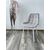 Стул ХОФМАН, цвет H-09 Светло-серый, велюр / белый каркас М-City, изображение 2 | Интернет магазин мебели и декора LifeDekor
