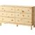 Комод Т6 (6 ящиков/не окрашенный) | Интернет магазин мебели и декора LifeDekor