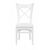 Стул "Hugo" твердый (Белая эмаль) | Интернет магазин мебели и декора LifeDekor