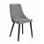 Стул DikLine 286 SB6/A3 св. серый, ножки черные | Интернет магазин мебели и декора LifeDekor