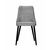 Стул DikLine 286 SB6/A3 св. серый, ножки черные, изображение 2 | Интернет магазин мебели и декора LifeDekor