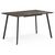 Стол деревянный Кортни 117 (157) x 77 бетон темный / черный матовый | Интернет магазин мебели и декора LifeDekor