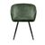 Стул DikLine 442 поворотный, DR19 зеленый, ножки черные, изображение 4 | Интернет магазин мебели и декора LifeDekor