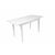 Стол Квадро (1200*700+300/цвет столешницы Белый/цвет ножек Белый), изображение 3 | Интернет магазин мебели и декора LifeDekor