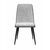 Стул DikLine 325 B22 GREY, ножки черные, изображение 2 | Интернет магазин мебели и декора LifeDekor